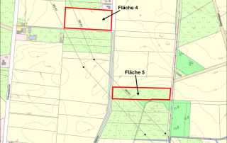 Lageplan Flächen 4 und 5