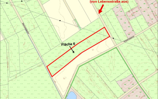 Lageplan Fläche 6
